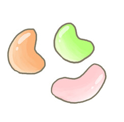Fototapeta premium R:もっとメルヘンなお菓子☆グミ③