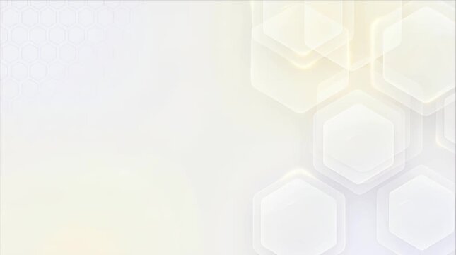 White hexagon background abstract pastel geometric pattern soft technology design modern medical layout clean corporate backdrop minimal honeycomb texture light gradient wallpaper digital network