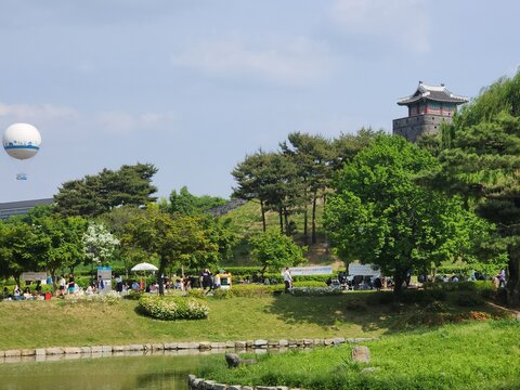 수원 화성 방화수류정