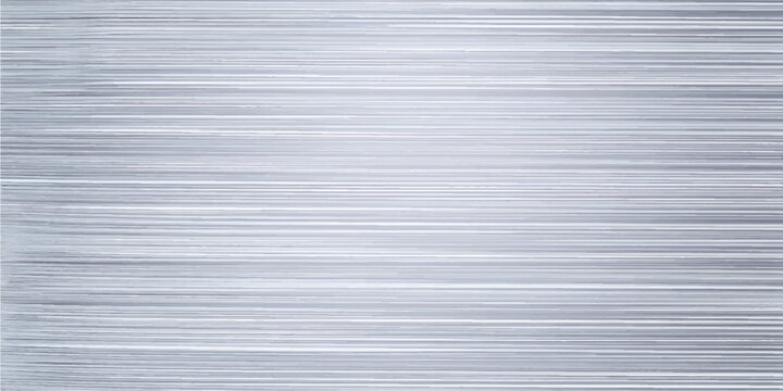 Striped metal texture background with seamless gray steel surface and industrial metallic pattern wallpaper