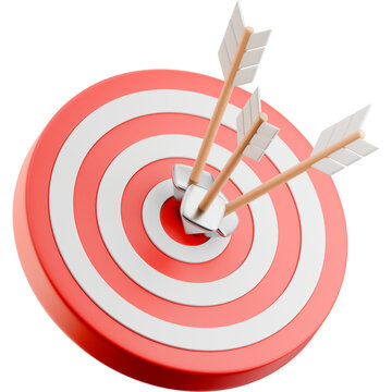 Target 3D Illustration