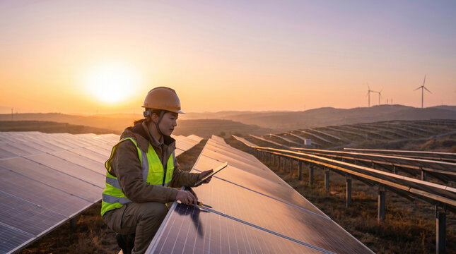 Renewable Energy Technology Workforce in Solar Installation Field