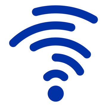 vector icon of unconnected wi fi zone sign