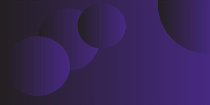 Abstract Purple Gradient Background With Overlapping Circles for Modern Design and Tech Branding,suit for banner, web, and presentation