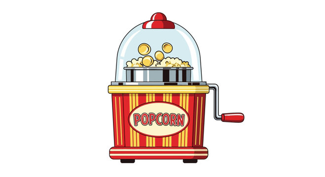 Vintage Popcorn Machine