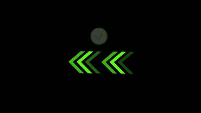 Dynamic swipe up video 4k