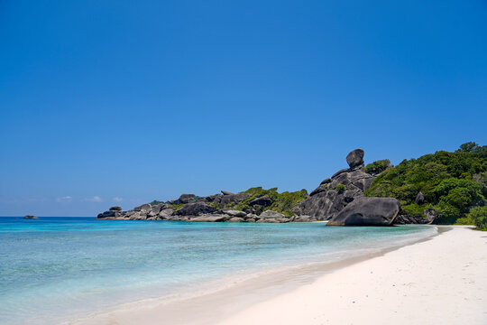 Sail Rock Landmark Simian Islands Donald Duck bay beach