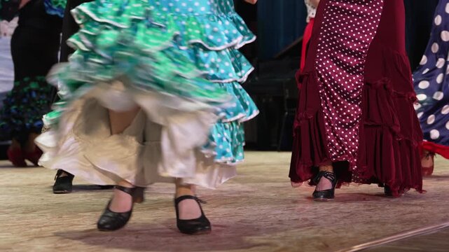 Traditional dance performance in festival