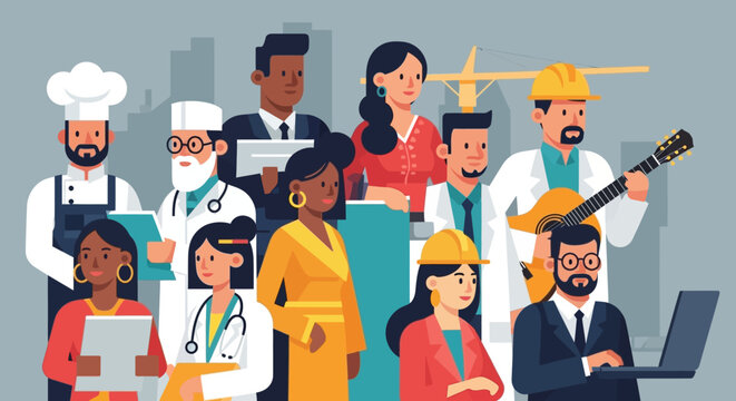 Diverse Professionals and Workers Group.