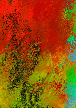 Vivid colorful abstract