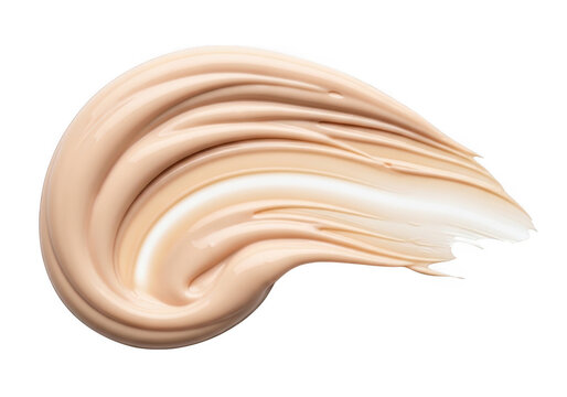 Swirled vanilla ice cream scoop