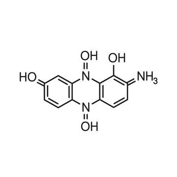 Chemical compound molecular structure diagram.