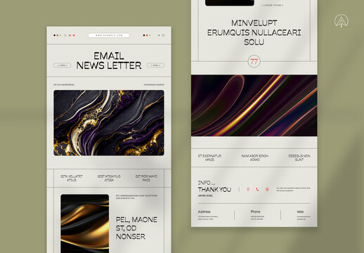 Email News Letter Template