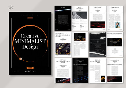 Creative Minimalist Design Template