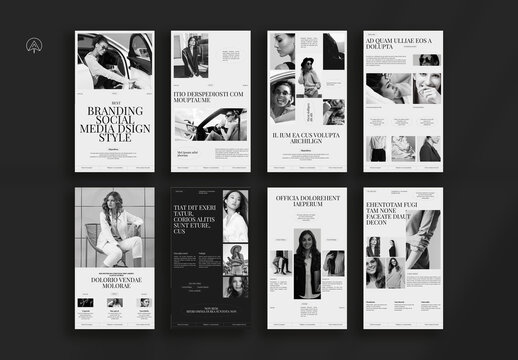 Branding Social Media Design Style