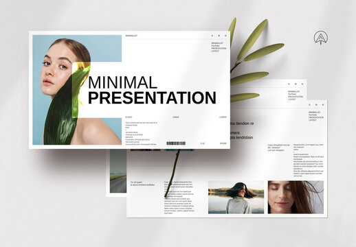 Minimal Portfolio Presentation Template