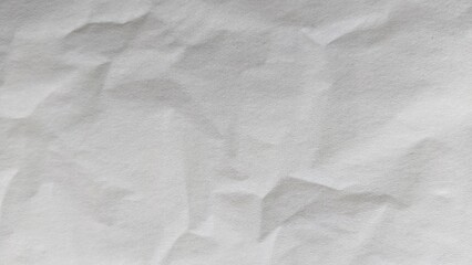 Fototapeta premium Crumpled white paper texture background
