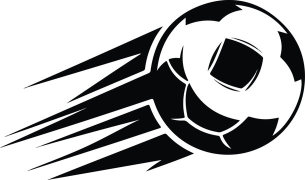 Soccer ball vector illustration with tribal dragon skull emblem logo icon design