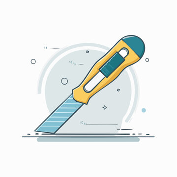 Utility Knife Illustration