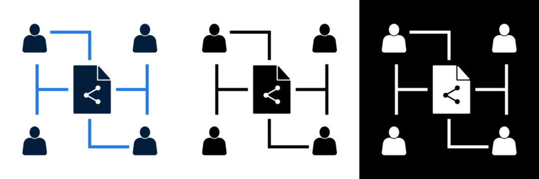 Decentralized File Sharing Network with Multiple Users.