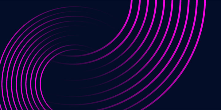 Minimalist futuristic background template with dynamic purple and pink gradient circles. Suit for banner, web, brochure, pamflet and presentation