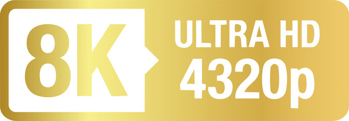 Fototapeta premium Golden Ultra Realistic 8K Resolution Ultra HD