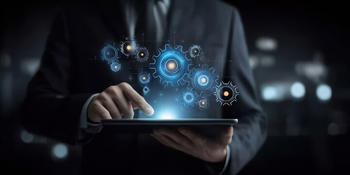 An integrated system on a digital platform uses technology and automation to manage each step of the development process.