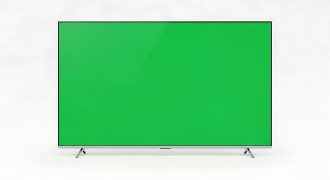 Green geometric rectangle with dashed outline on white background, shape