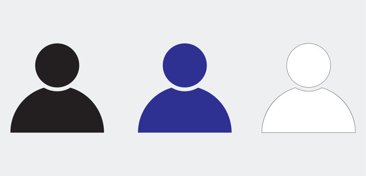 A simple silhouette man icon is a minimalist, flat graphic used to represent a male user, person, or profile. Designed with clean, crisp lines, it is perfect for iOS and Android.