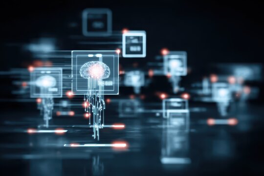 The artificial intelligence utilizes a fast neural algorithm to ensure that every machine learning model datum contributes to the growth of the sentient garden.