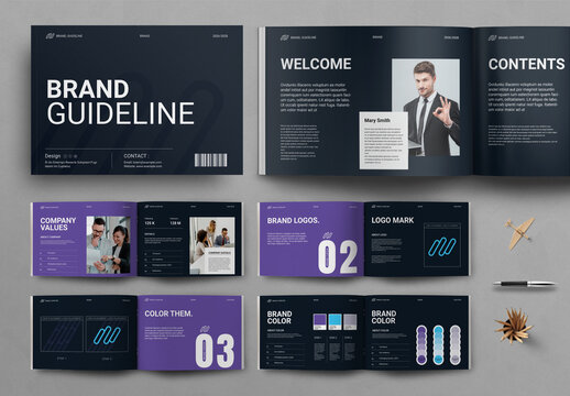 Brand Guideline Layout