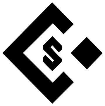 Solid black filled icon of safety instrumented systems sis in a geometric shape on white background symbolizing industrial safety and protection
