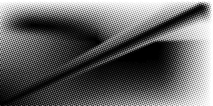 Wave 3d. Wave of particles. Futuristic point wave. Design for poster