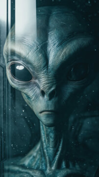 Grey Alien in Military Containment Cell Waits for Disclosure Event