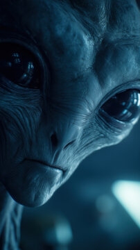 Alien in Military Custody Within Containment Cell