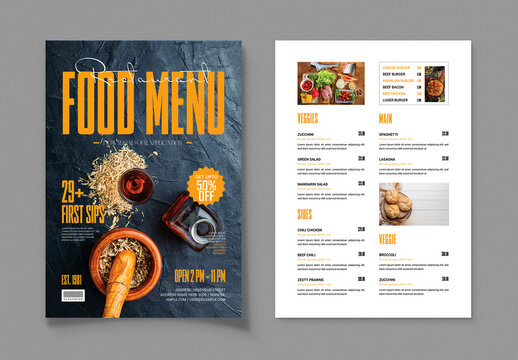Restaurant Food Menu