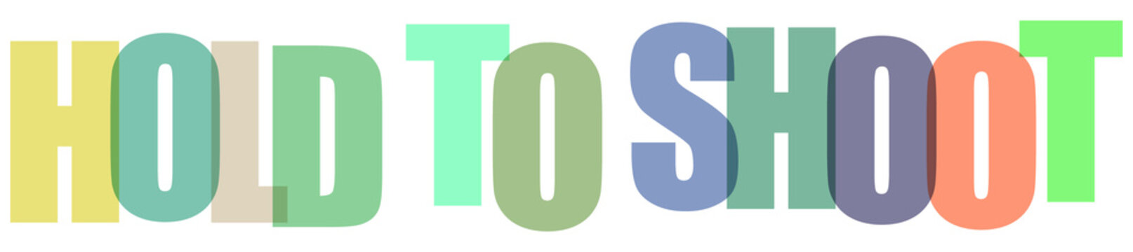 Colorful 3d text how to shoot tutorial