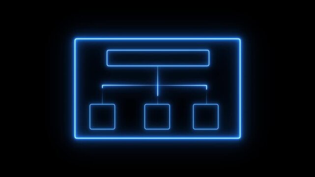 Animated Neon Intermission Stream Overlay &ndash; Looping Facecam & Chat HUD. on transparent background.