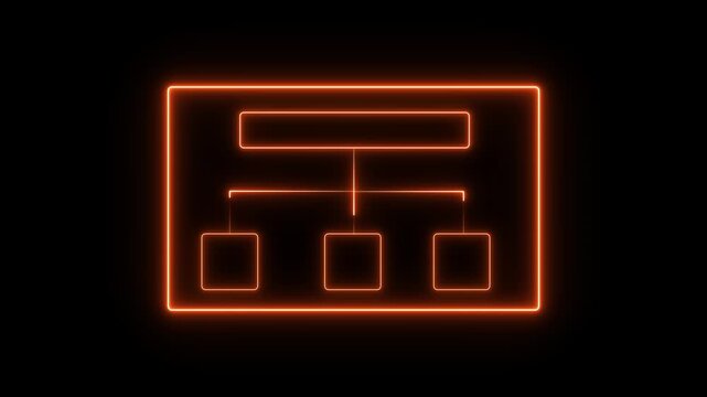 Animated Neon Intermission Stream Overlay &ndash; Looping Facecam & Chat HUD. on transparent background.
