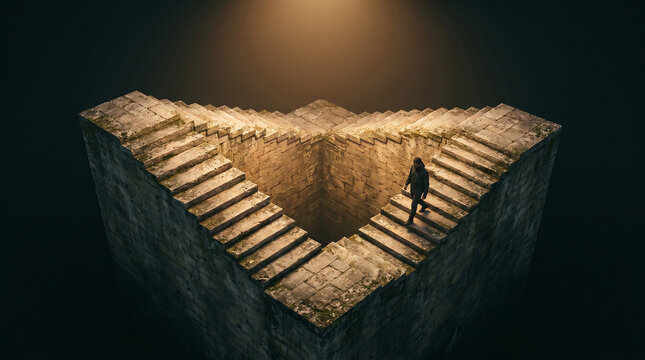Impossible Penrose Stairs
