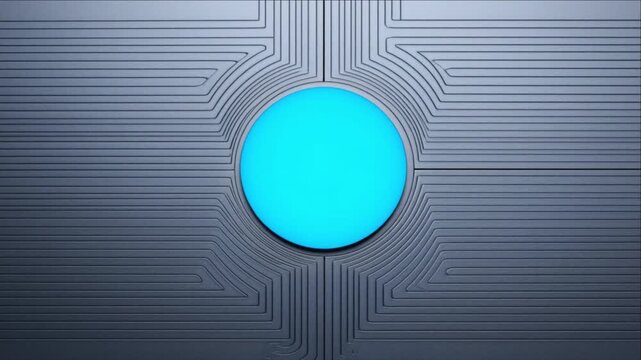 次世代半導体基板におけるパワーコアチップの結合と回路起動プロセス背景ビデオ