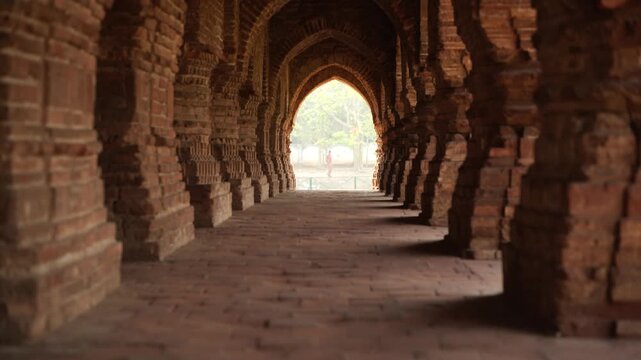 This Ras Temple is one of the prominent architectural landmarks of Bishnupur, West Bengal. The Terracotta Temples of Bishnupur.