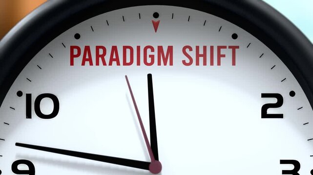 Paradigm Shift that is going to happen soon, it is imminent.