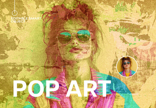 Pop Art Photo Effect