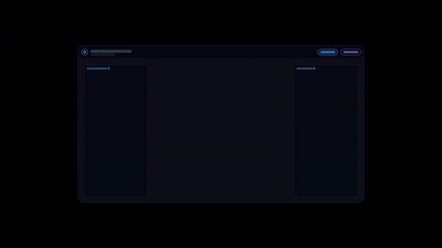 Dark mode website interface design of claude. Ideal for web designers showcasing uiux projects or creating presentations on website design.