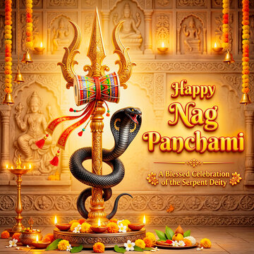 Happy nag panchami: a blessed celebration for the serpent