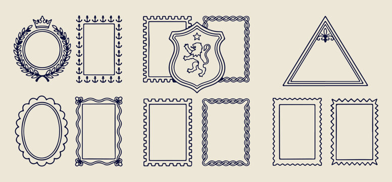 minimalist border frame set, clean line edge graphics, modern geometric frame designs, simple page border accents, ornamental line art frames, decorative frame pattern set, premium vector frame art
mi