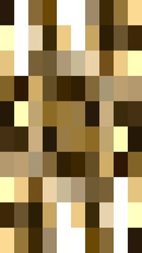 Abstract CGI Pixel Figures Transition Mask Template Vertical Loop