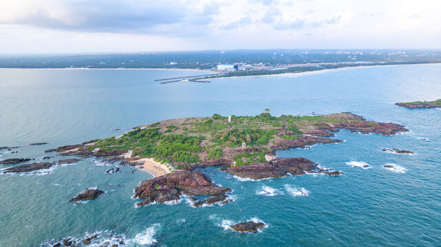 Malpe Island, Daria Bahadurgad Fort, Malpe Island , Malpe Beach, Udupi