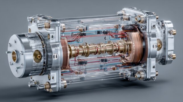 Heavy duty three phase asynchronous electric motor for industrial manufacturing equipment and automated mechanical engineering applications